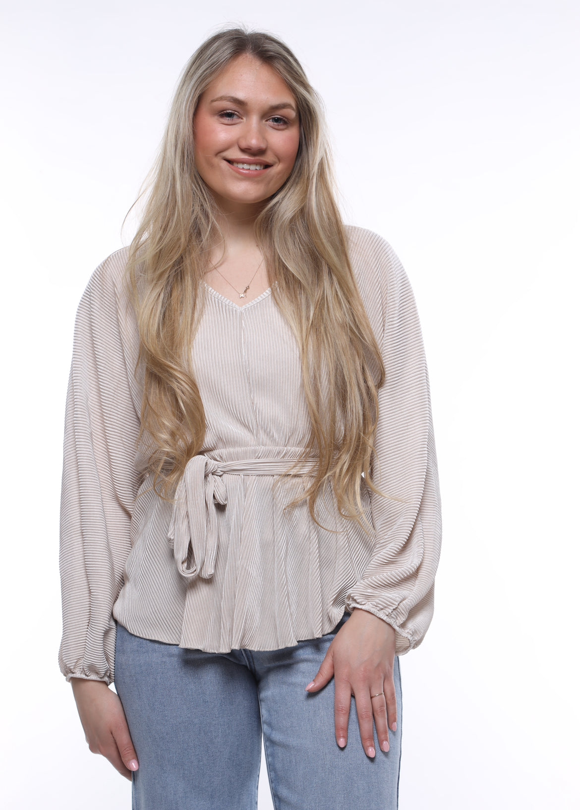 RIB TOP BEIGE PRE-ORDER