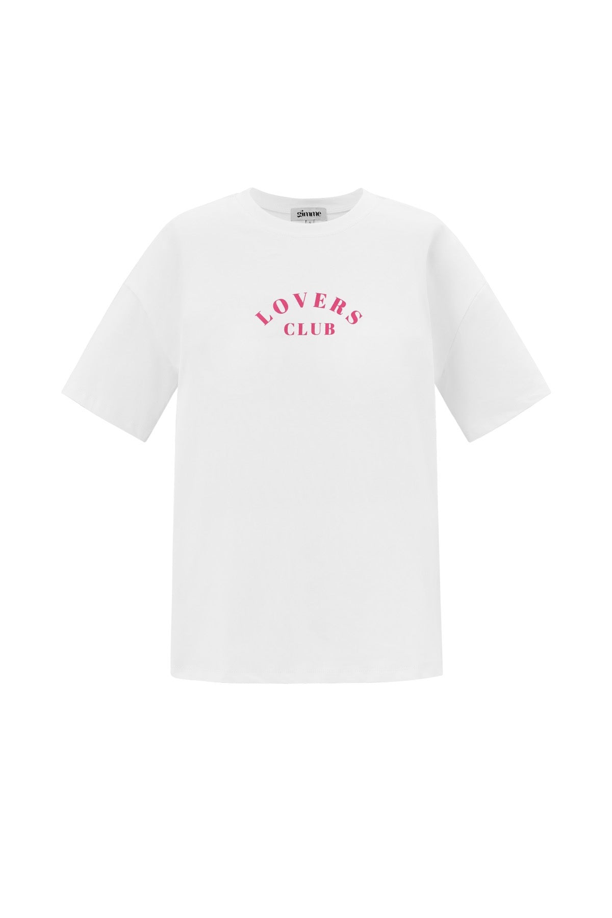 LOVERS CLUB T-SHIRT WIT