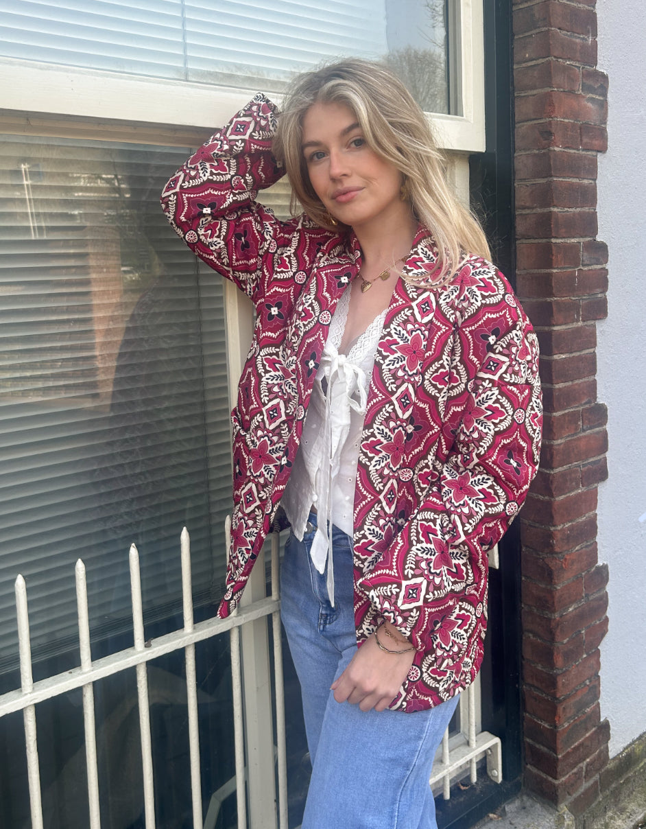 DELUXE JACKET FUCHSIA