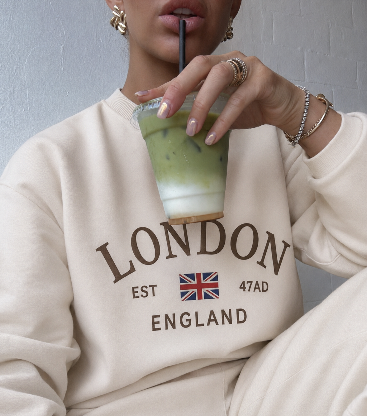 Trui London beige