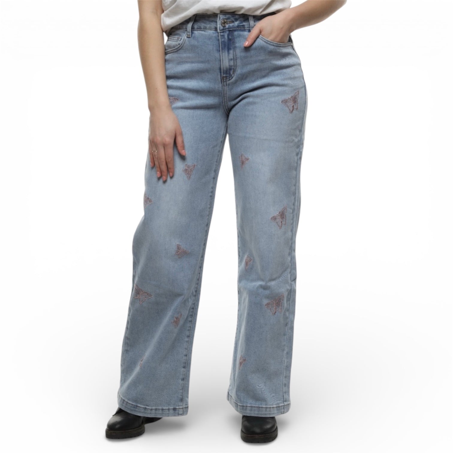 Goodies - lichtblauw vlinders