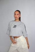 Priority Details tee grijs