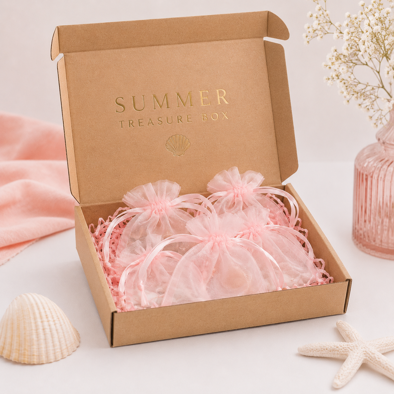 Summer Treasure Box ☀️🌊🌴🐚