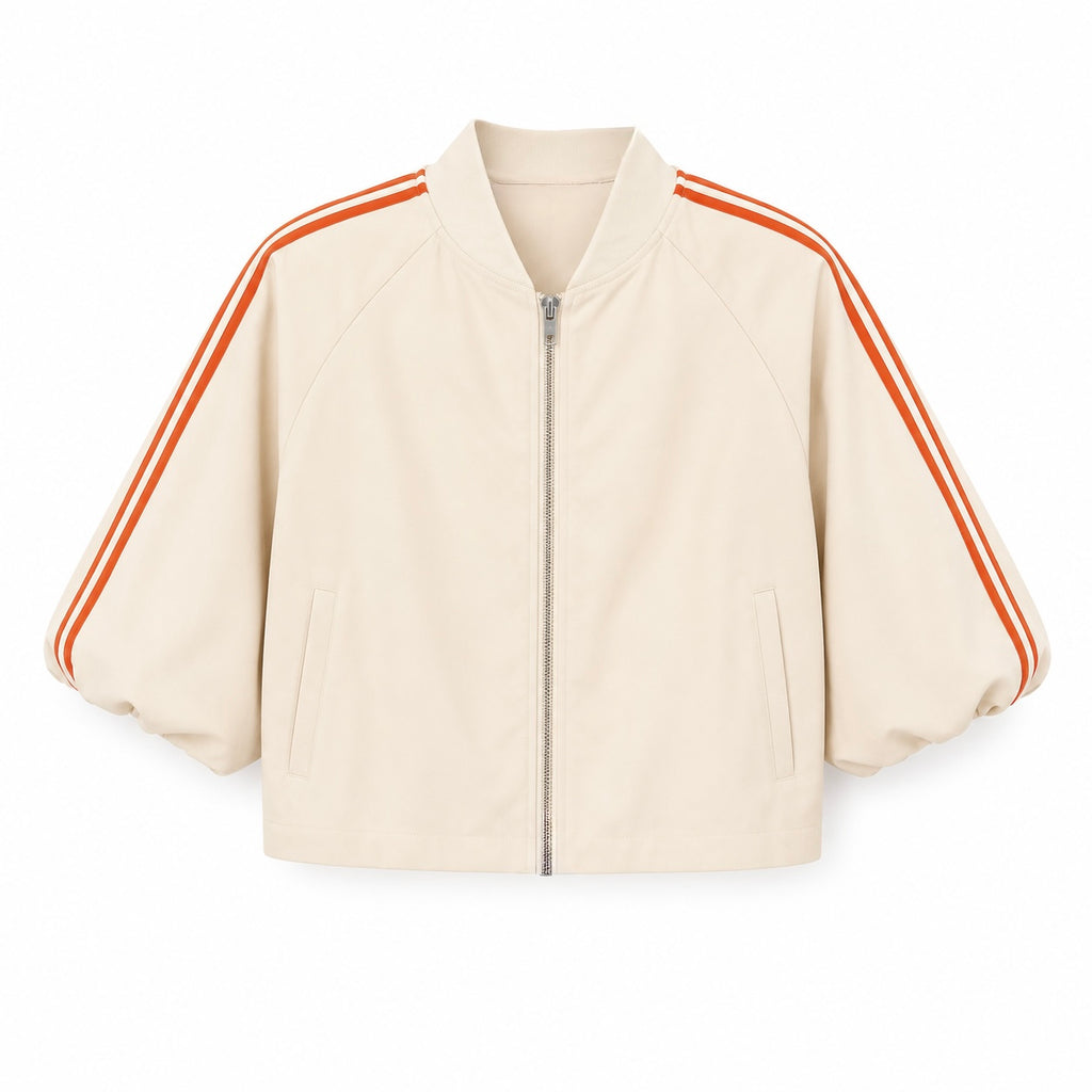 Retro rush bomber oranje