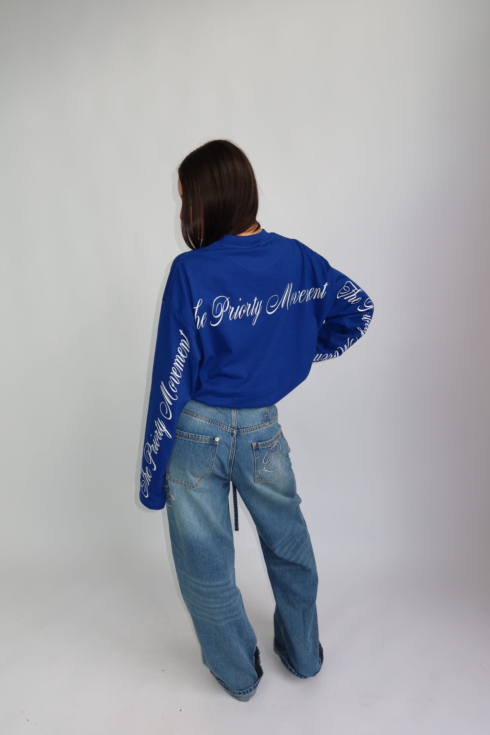 PRIORITY - LONGSLEEVE COBALT