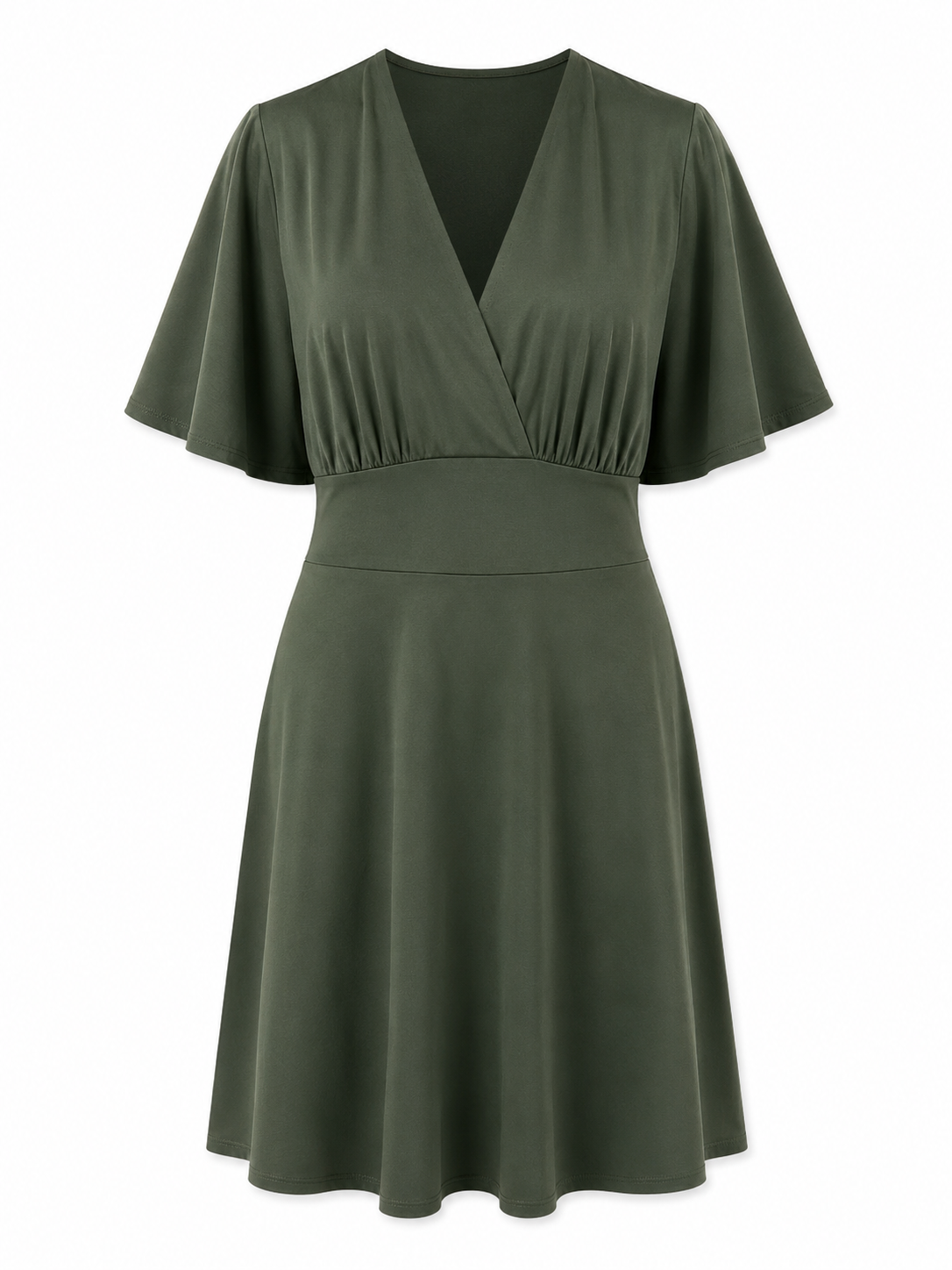 Jurk travel groen