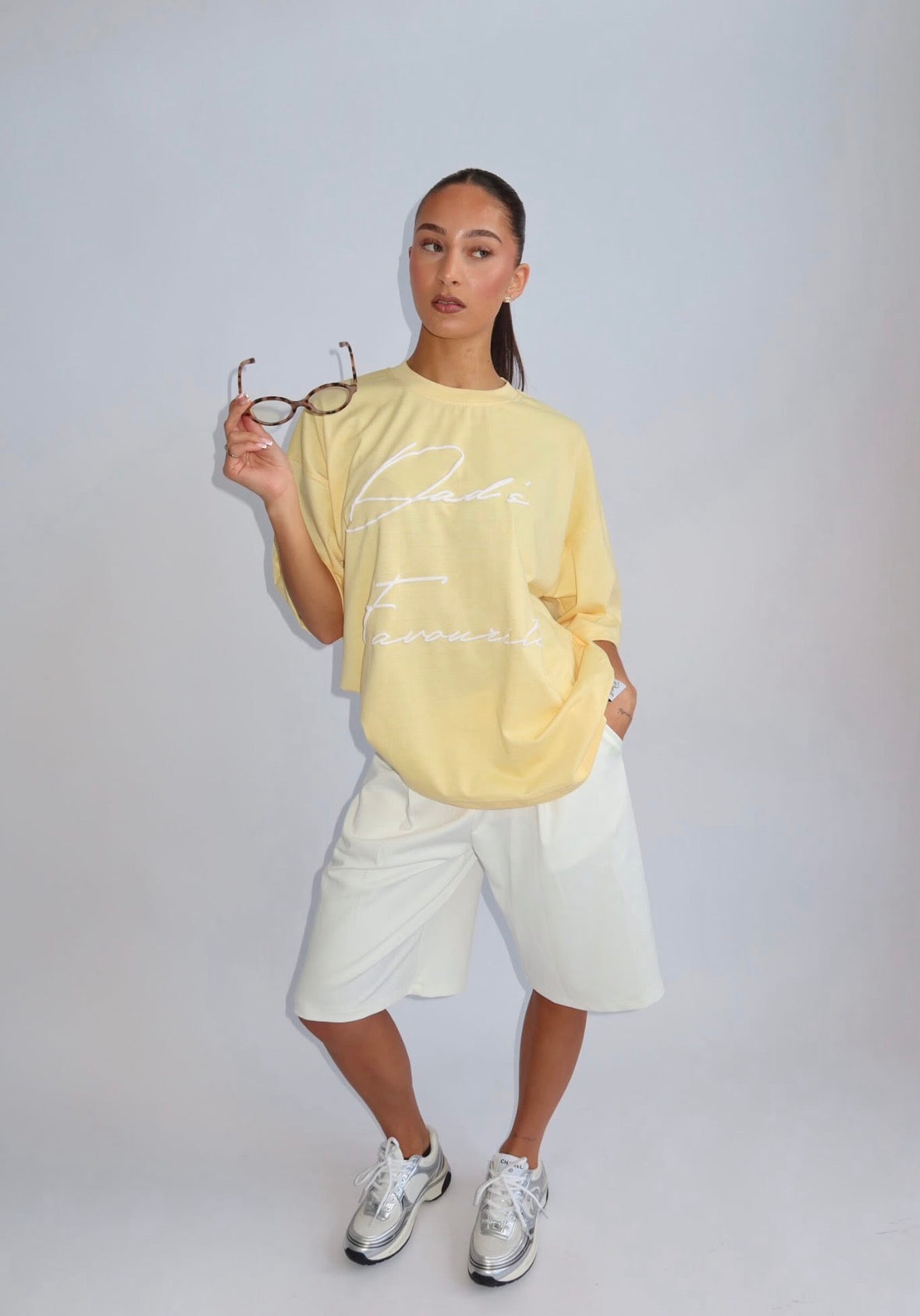 T- shirt geel Rachana