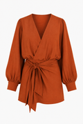 Playsuit terracotta