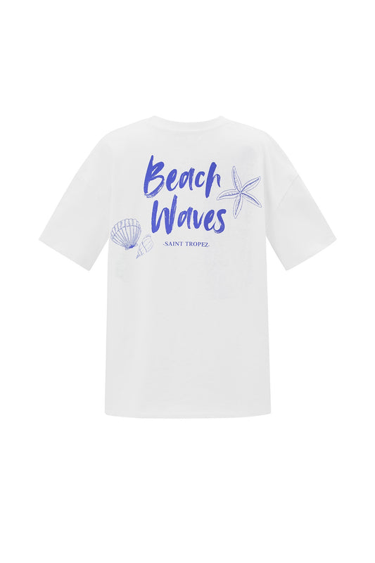 T-SHIRT BEACH WAVES WIT