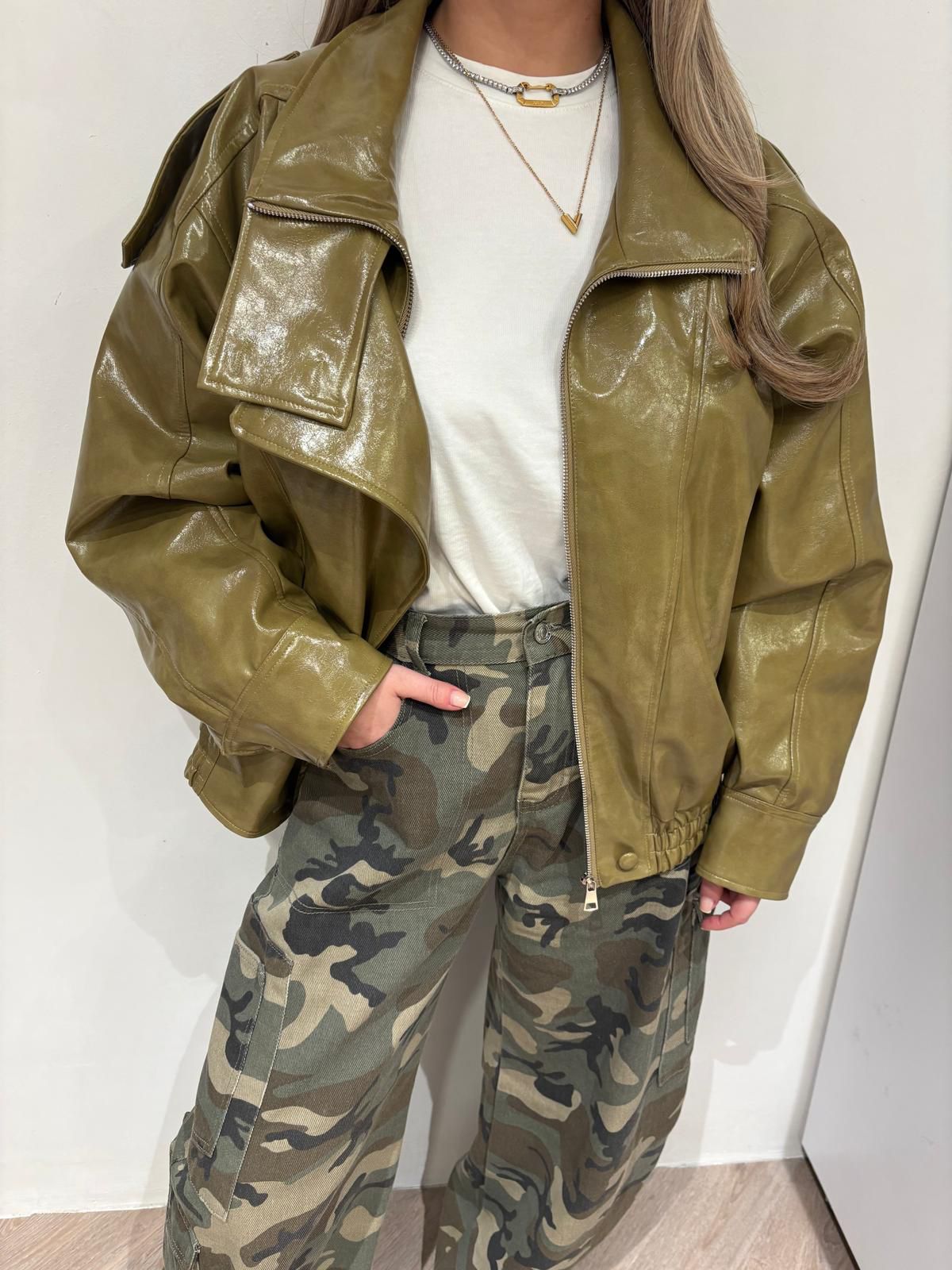 Groovy green jacket