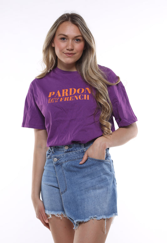 PARDON MY FRENCH T-SHIRT PAARS