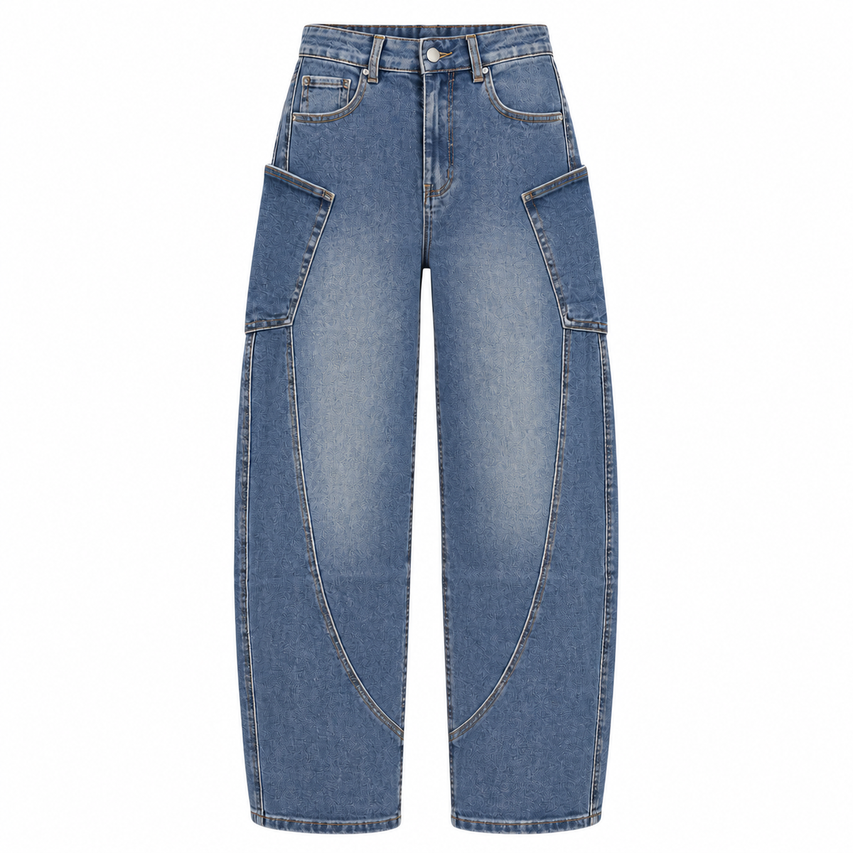 Hello Miss - balloon blauw veel stretch