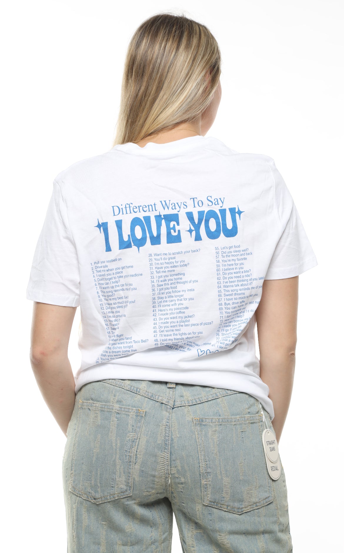 T-SHIRT I LOVE YOU