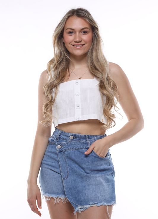 CROPTOP WHITE