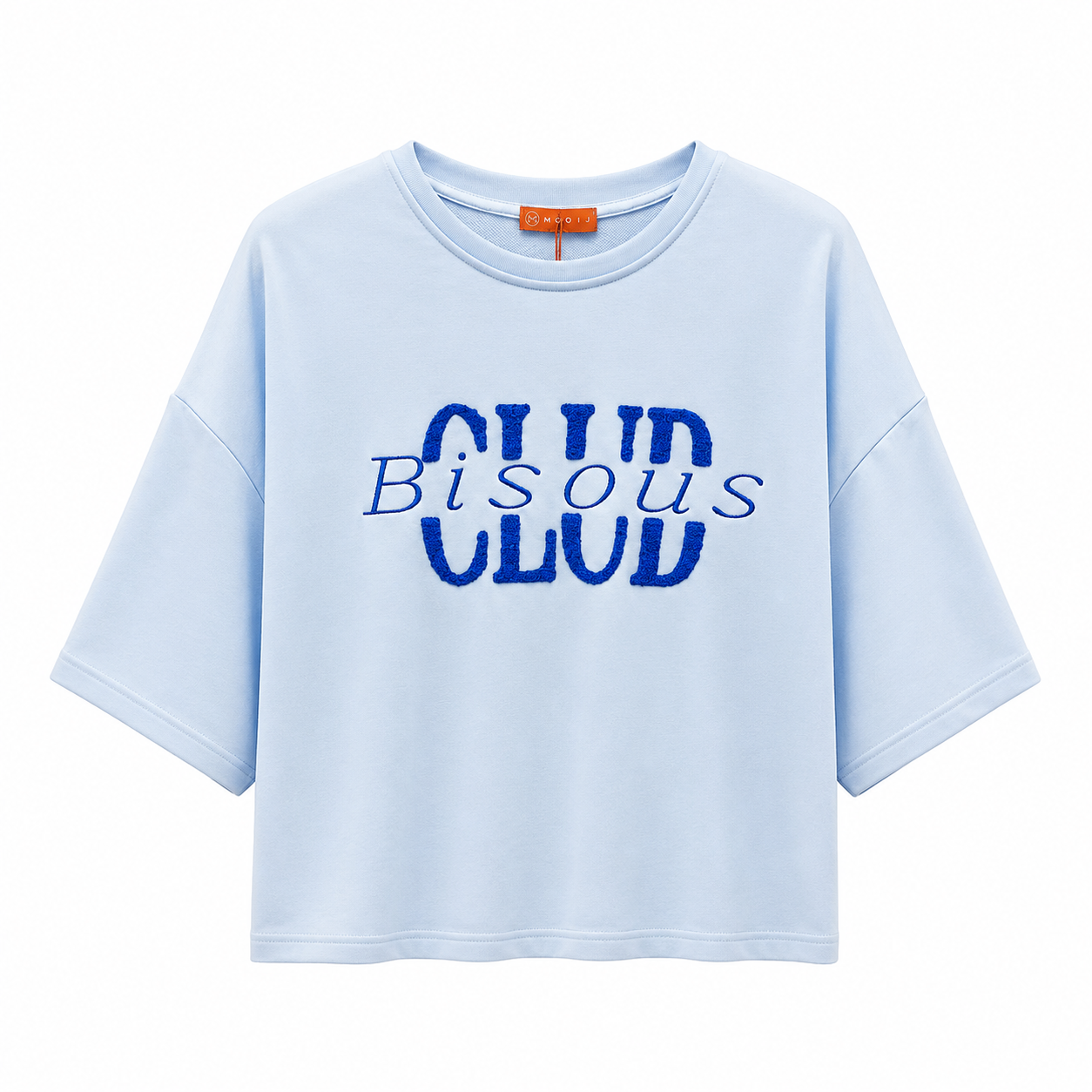 Club bisous shirt blauw