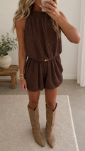 Playsuit Lina bruin