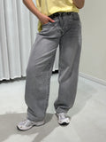Balloon jeans grey