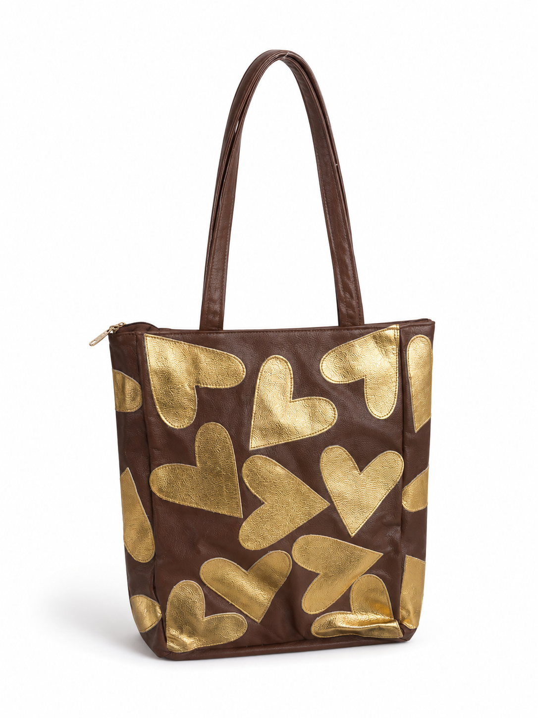 Golden Faves | Love tote 100% leer