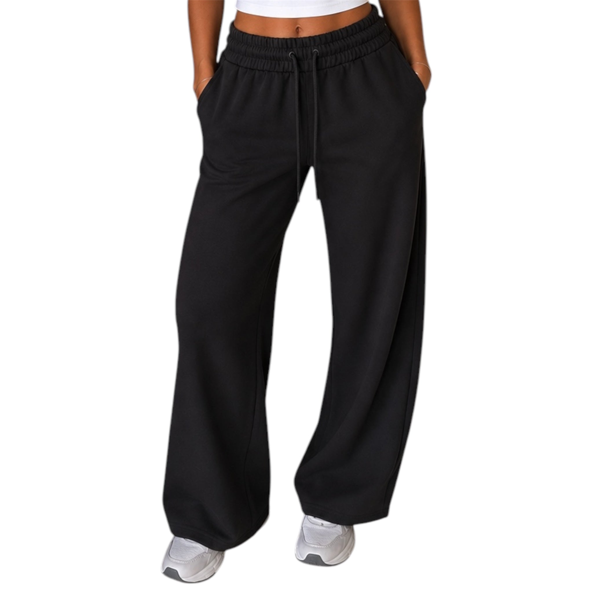 Basic jogger zwart