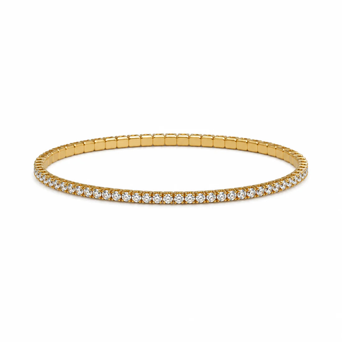 Diamond armband elastiek