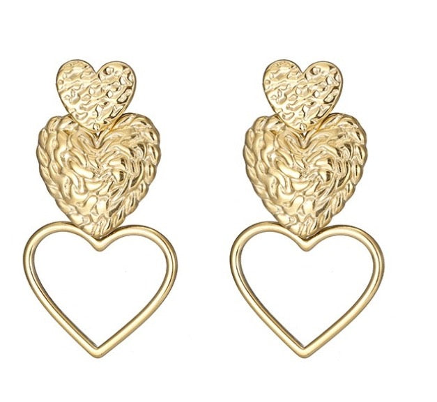 By Shir | oorbellen luxe Joan goud