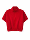 Essential Zip Vest rood