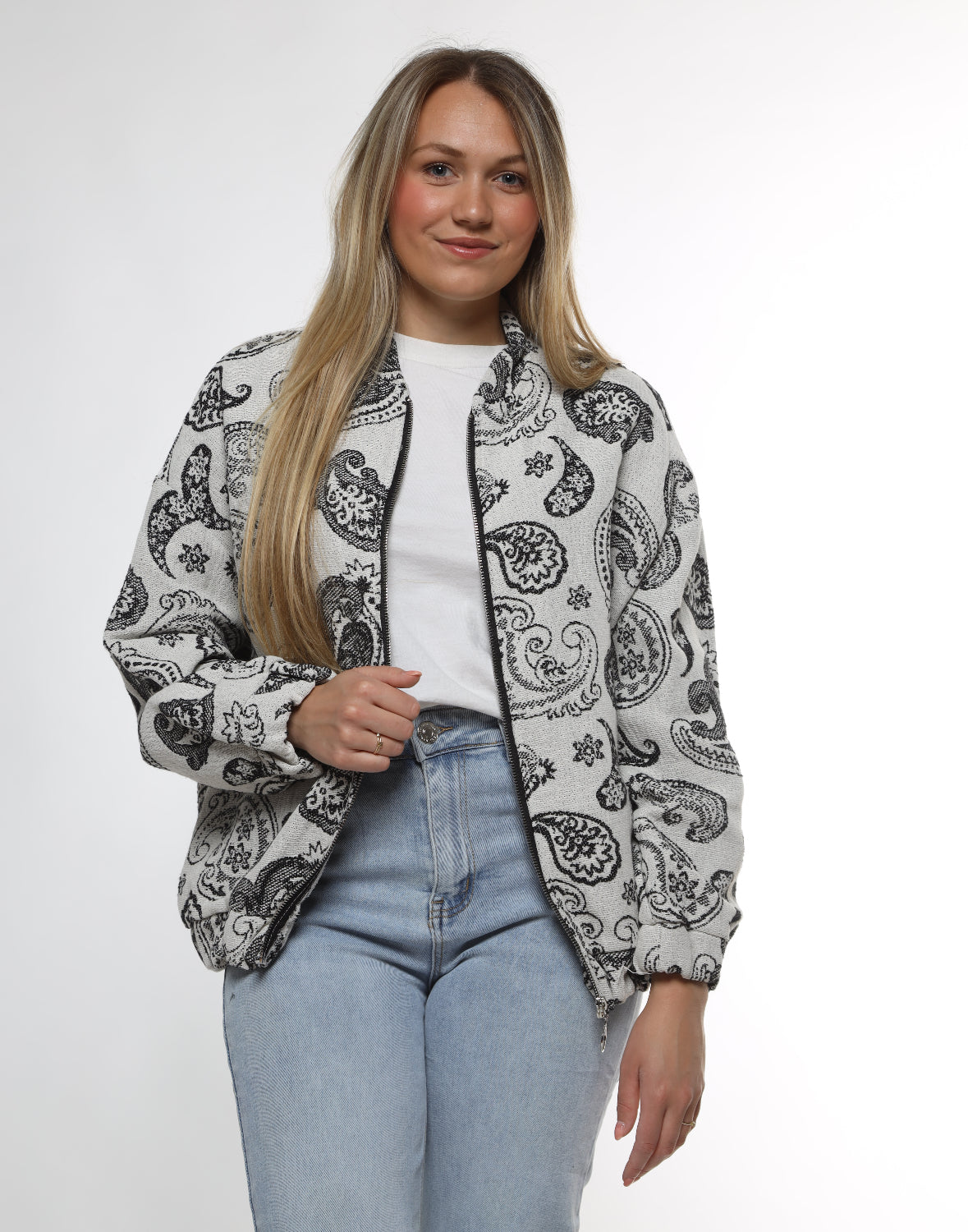 BOMBERJACKET KIKI ZWART