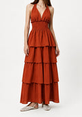 Jurk Faye terracotta