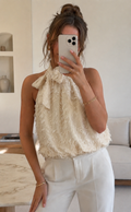 Top Demi beige