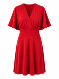 Jurk travel rood
