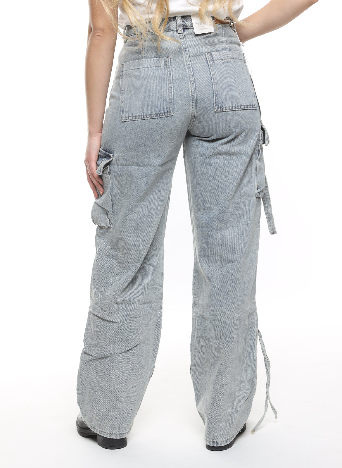 WIDE LEG JEANS CARGO