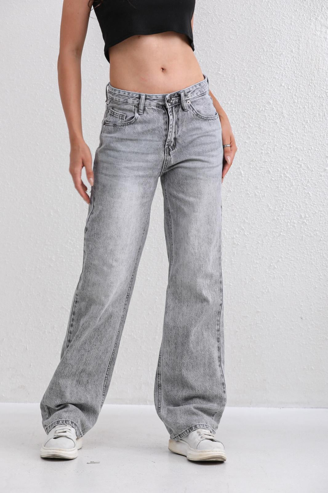 RIPPED OFF JEANS GREY