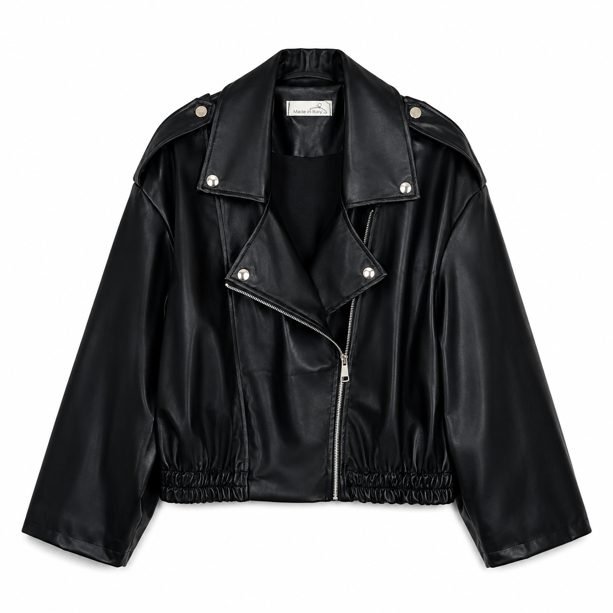 Pu jacket zwart