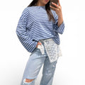 Longsleeve blauw