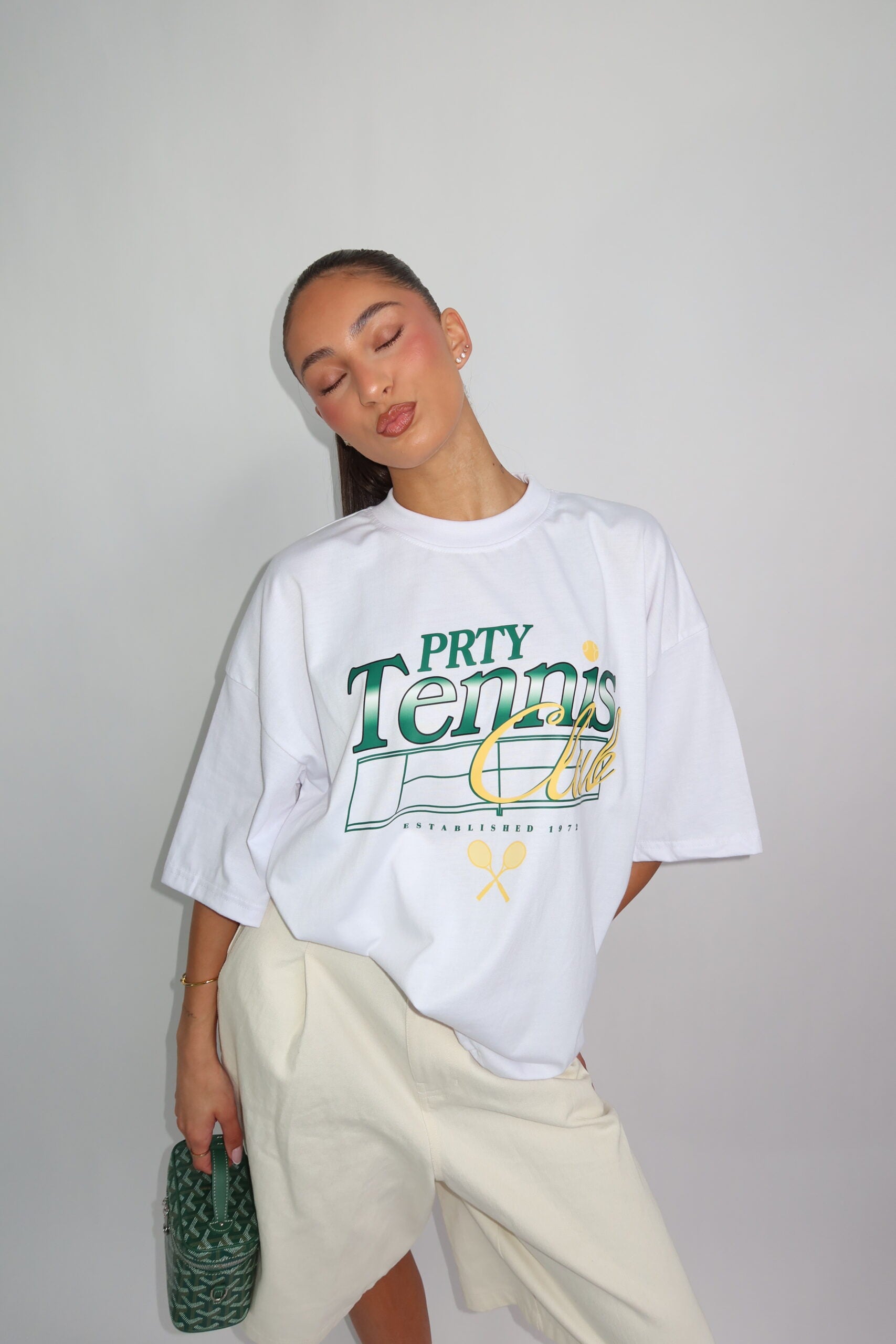 Priority Tennis tee groen