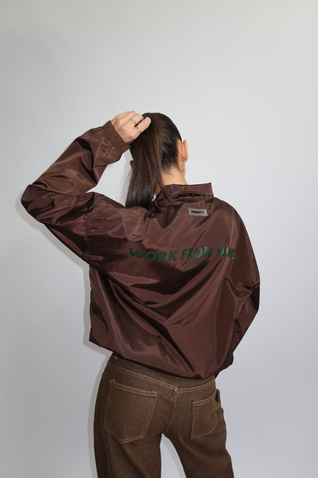 Priority - Windjacket bruin