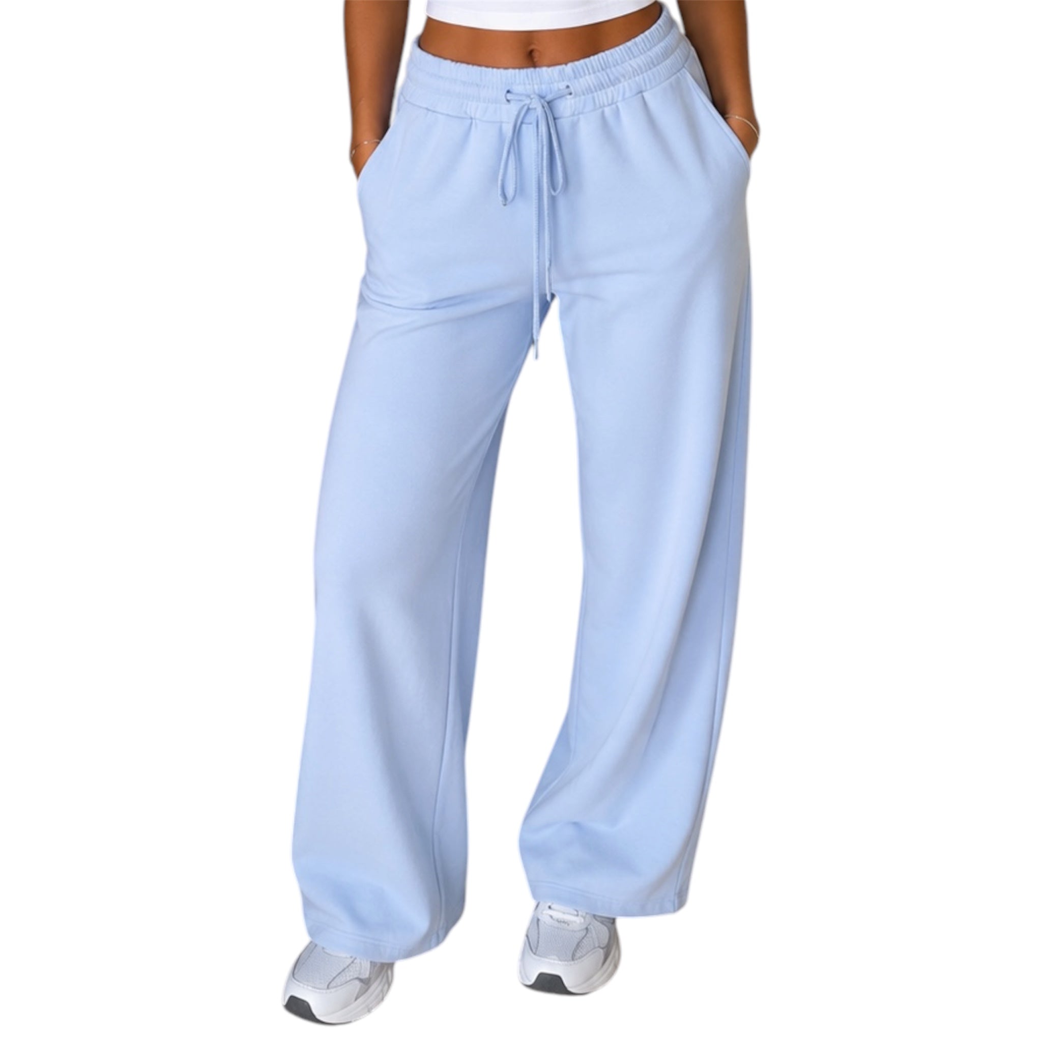 Basic jogger blauw - tall