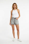 Short grijs met studs