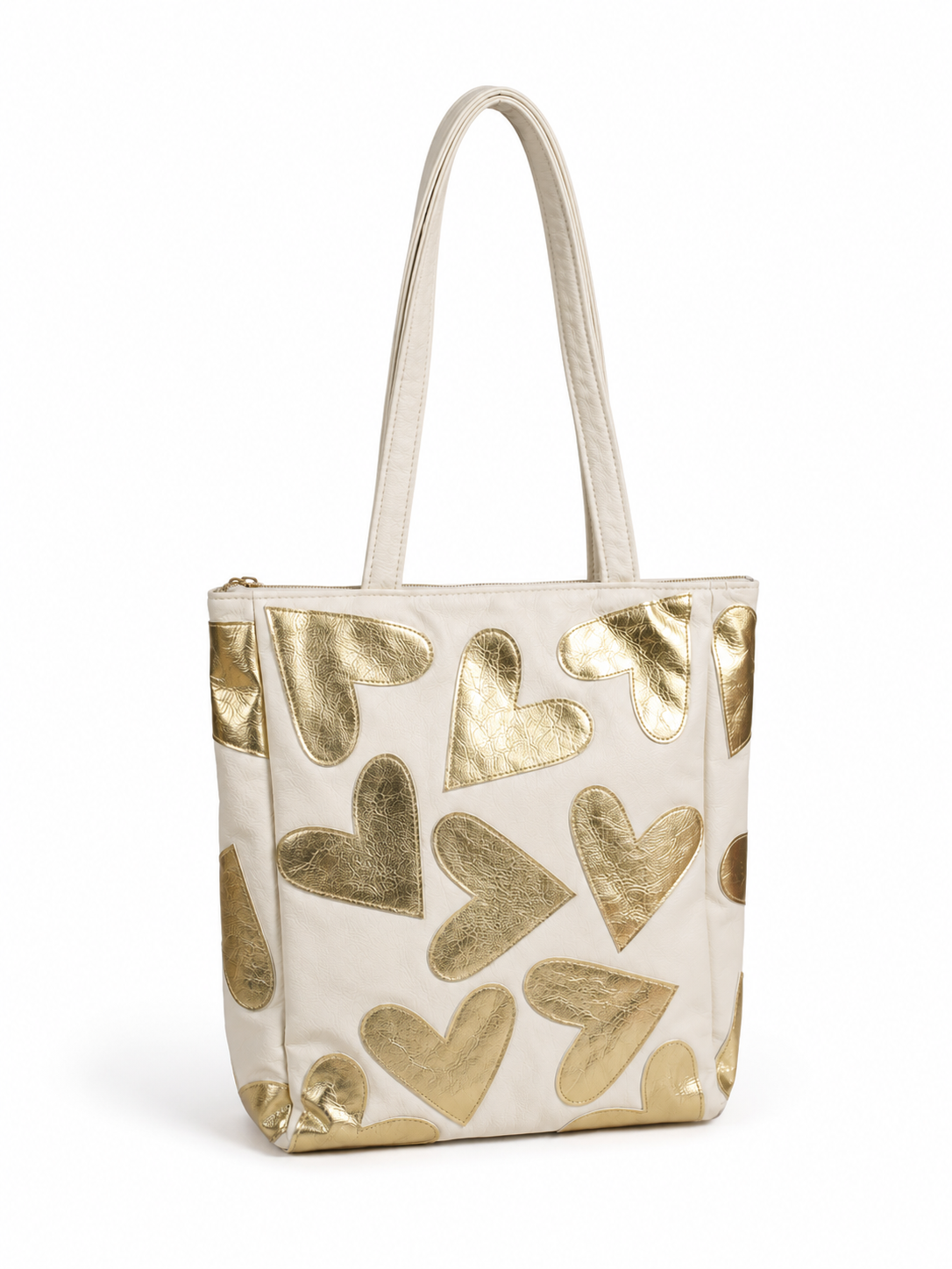 Golden Faves | Love tote 100% leer