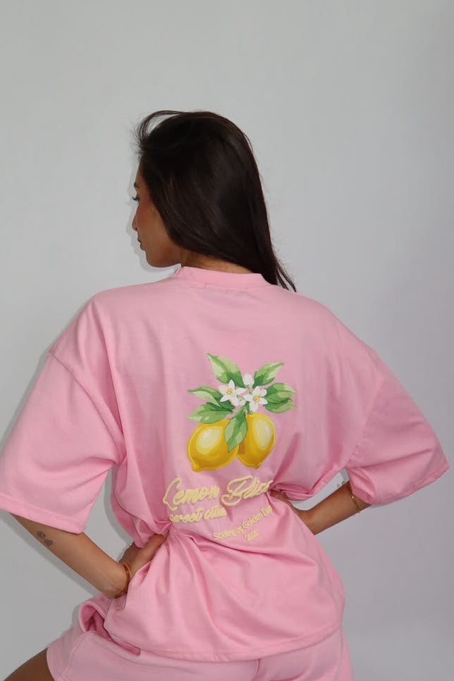 T-shirt priority roze M Natalia