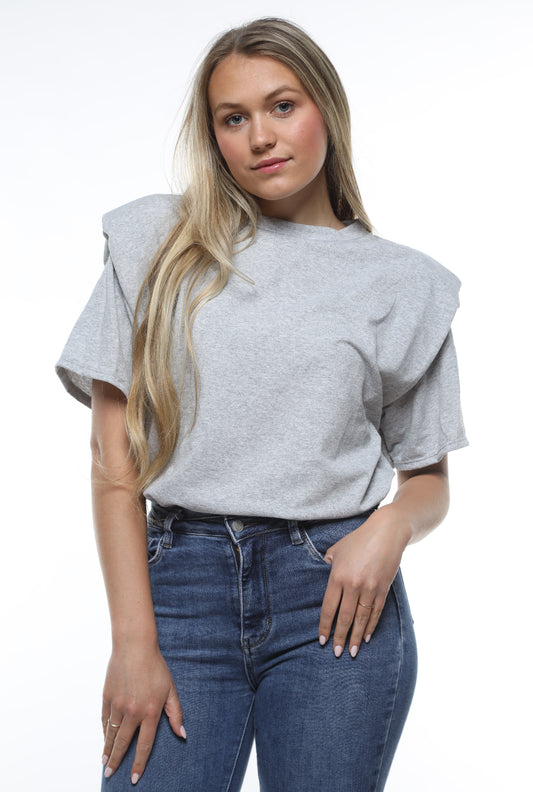 TOP LINA GRIJS