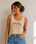 Saint tropez tanktop crème