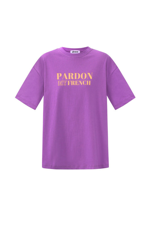 PARDON MY FRENCH T-SHIRT PAARS