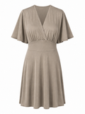 Jurk travel taupe