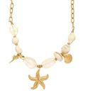 Beach ketting wit