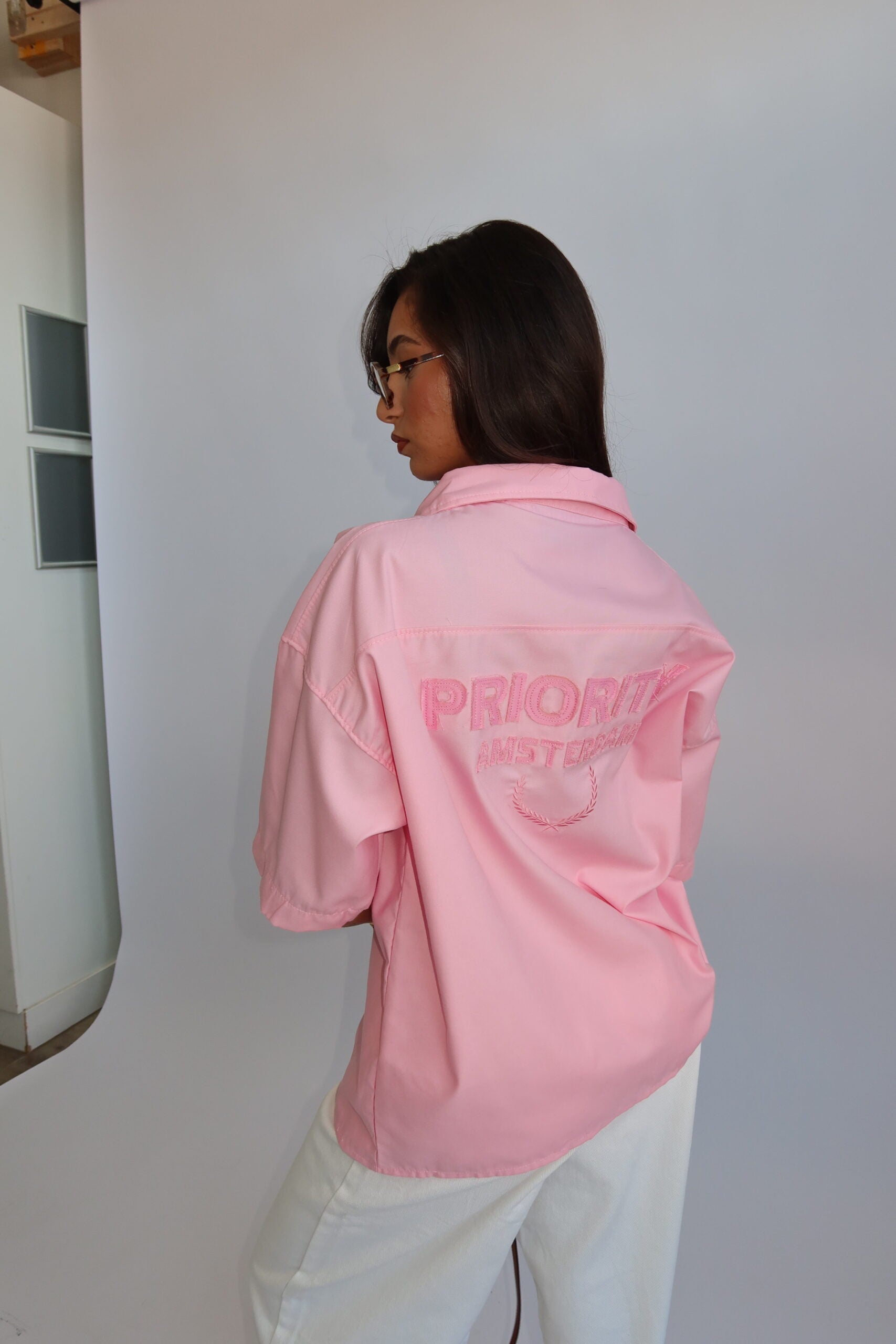 Priority - blouse roze