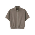 Essential Zip Vest taupe