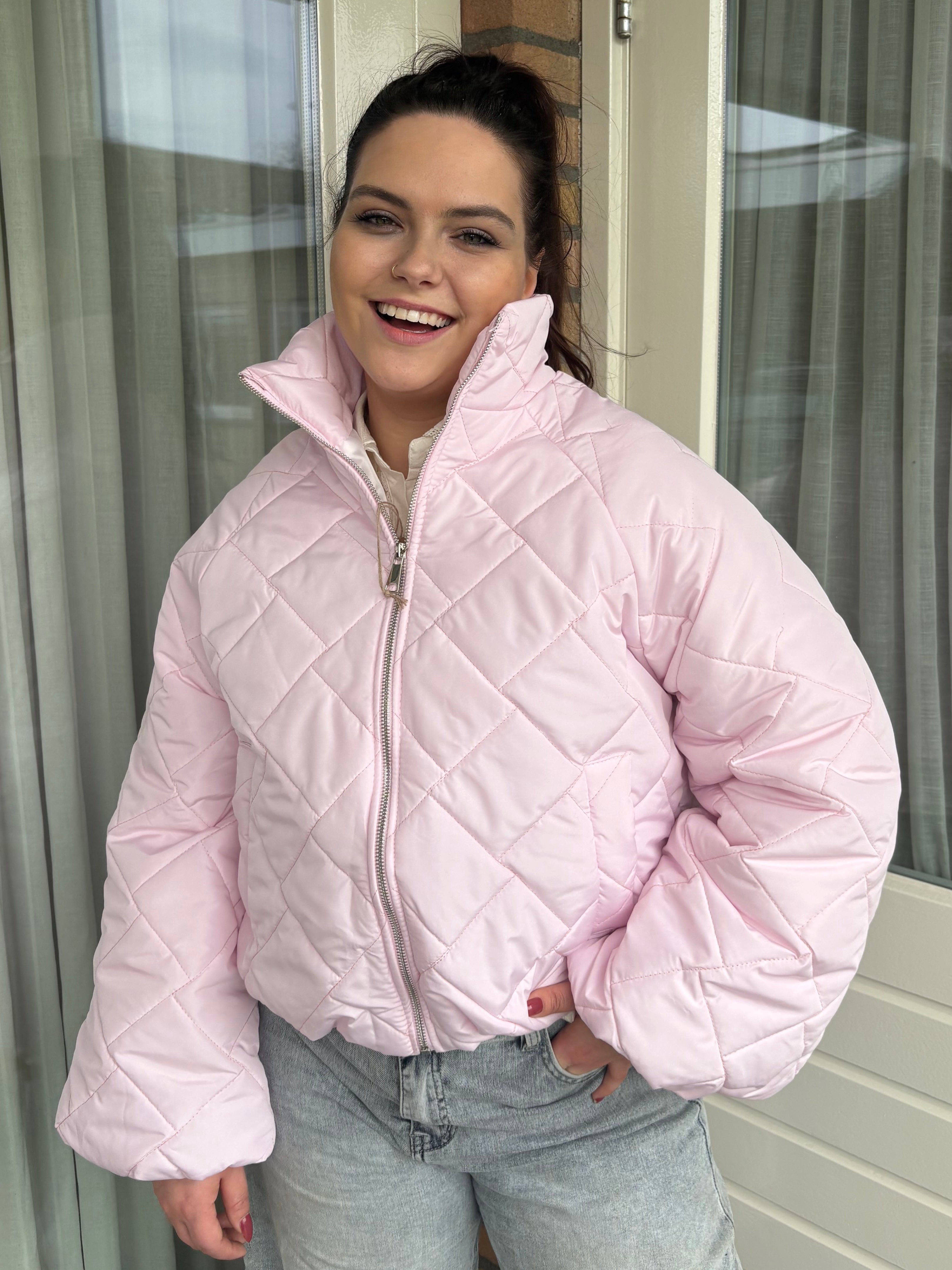 Roze jas