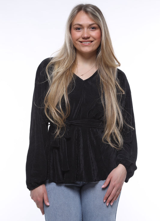 RIB TOP ZWART PRE-ORDER