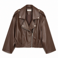 Pu jacket bruin